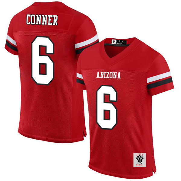 Kopkoc Arizona Red 6 Conner Football Stitched Jerseys