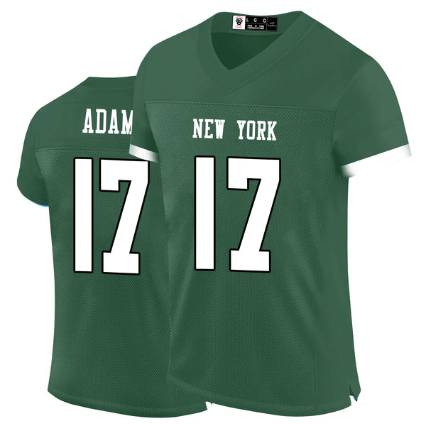 Kopkoc New York Green 17 A Football Stitched Jerseys