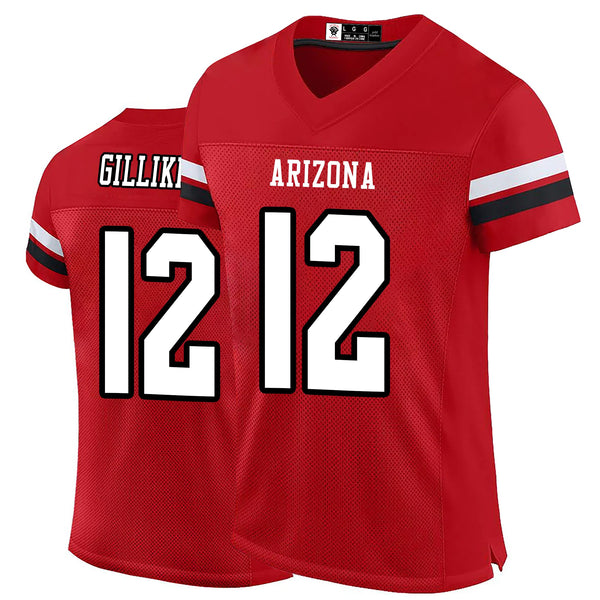 Kopkoc Arizona Red 12 G Football Stitched Jerseys