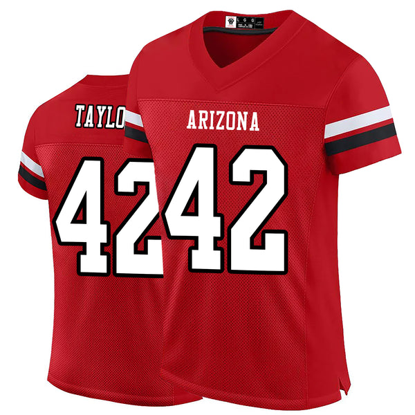 Kopkoc Arizona Red 42 T Football Stitched Jerseys