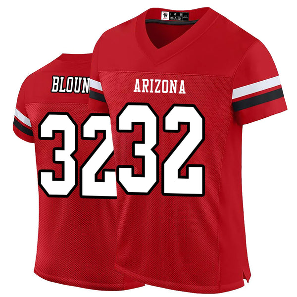 Kopkoc Arizona Red 32 B Football Stitched Jerseys