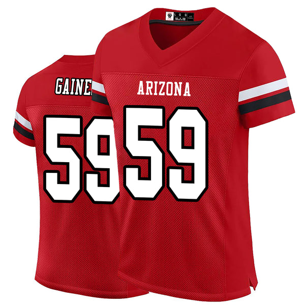 Kopkoc Arizona Red 59 G Football Stitched Jerseys