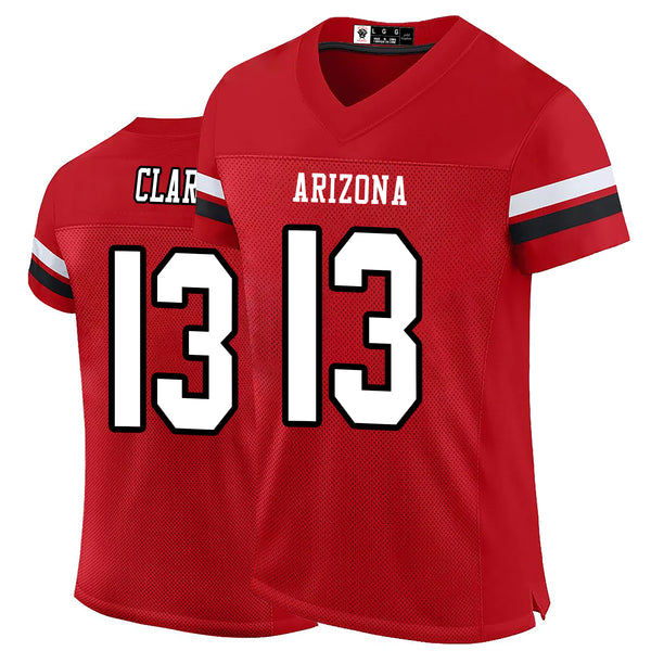 Kopkoc Arizona Red 13 C Football Stitched Jerseys