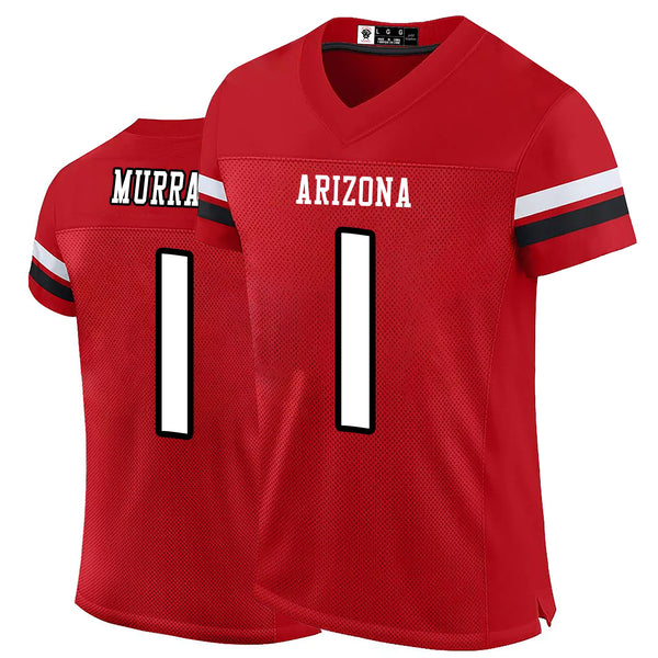 Kopkoc Arizona Red 1 M Football Stitched Jerseys