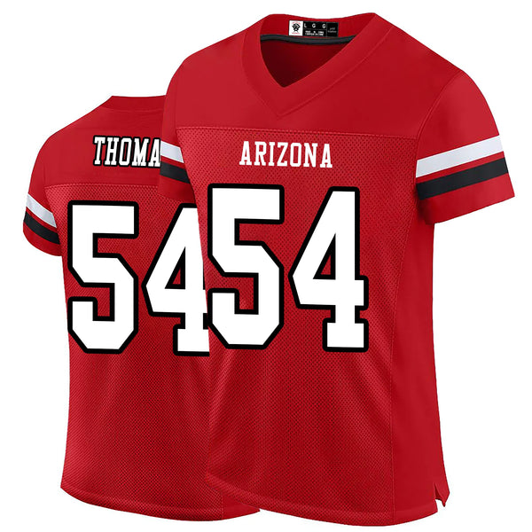 Kopkoc Arizona Red 54 T Football Stitched Jerseys