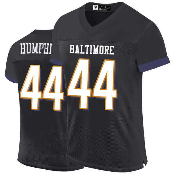 Kopkoc Baltimore Black 44 H Football Stitched Jerseys