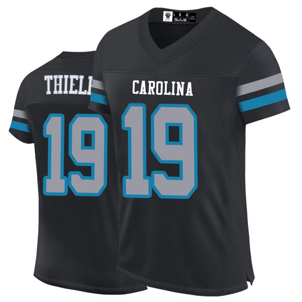 Kopkoc Carolina Black 19 T Football Stitched Jerseys