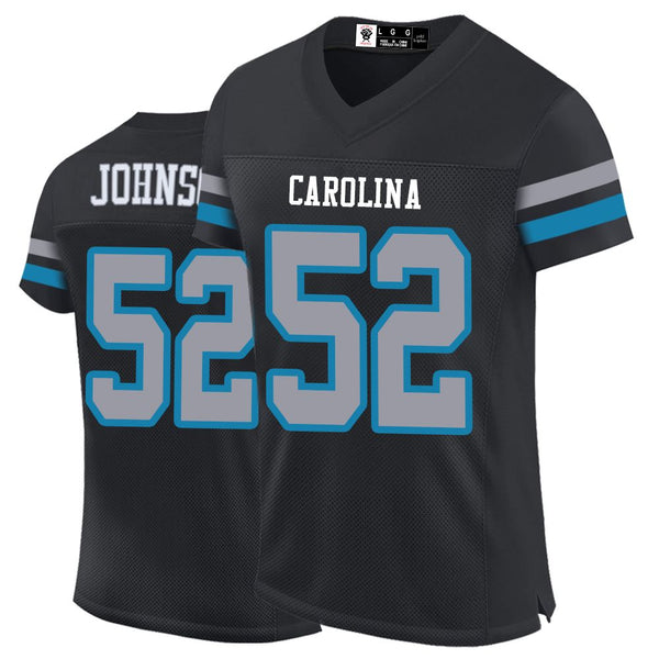 Kopkoc Carolina Black 52 J Football Stitched Jerseys