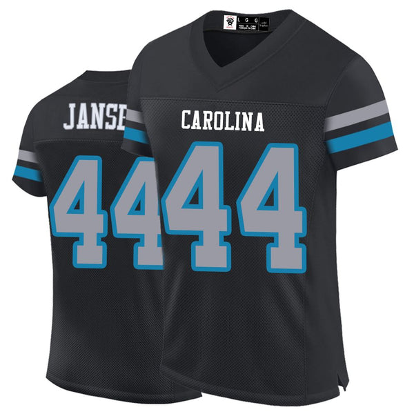 Kopkoc Carolina Black 44 J Football Stitched Jerseys