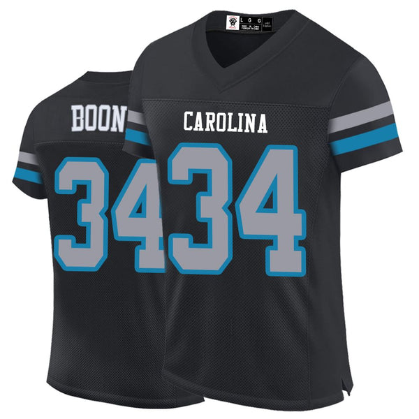 Kopkoc Carolina Black 34 B Football Stitched Jerseys