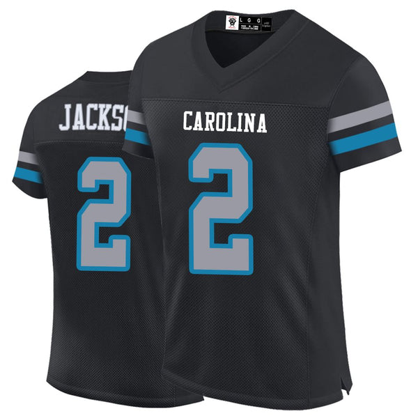 Kopkoc Carolina Black 2 J Football Stitched Jerseys