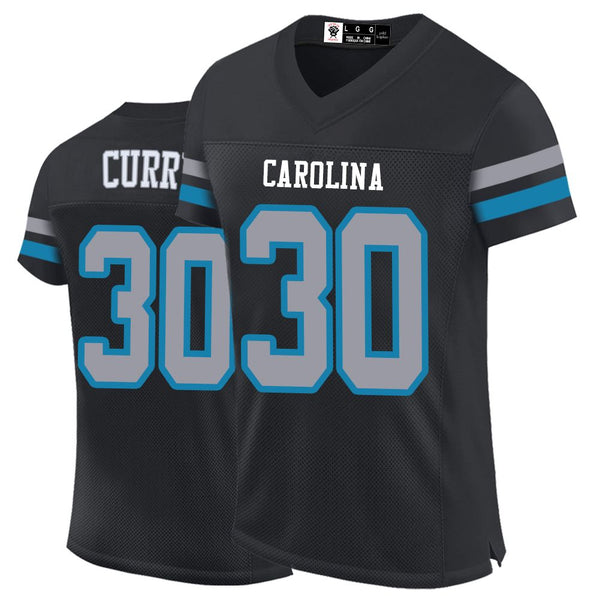 Kopkoc Carolina Black 30 C Football Stitched Jerseys