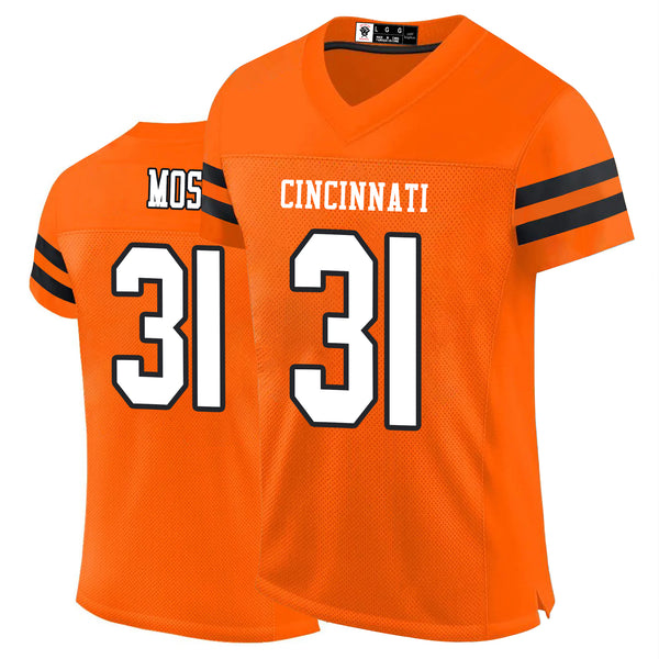 Kopkoc Cincinnati Orange 31 M Football Stitched Jerseys