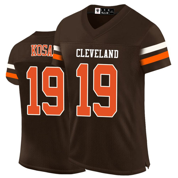 Kopkoc Cleveland Brown 19 K Football Stitched Jerseys