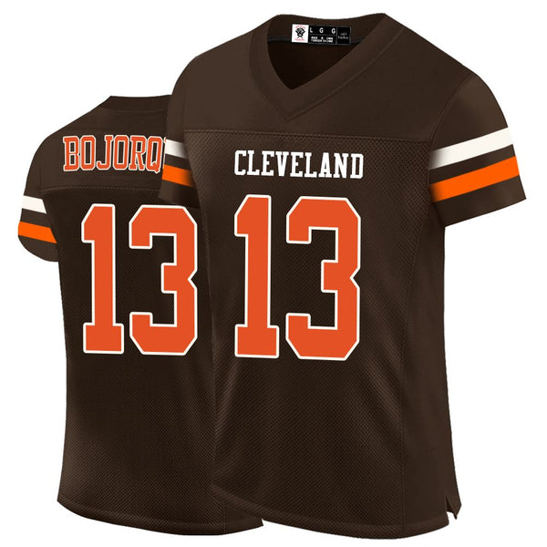 Kopkoc Cleveland Brown 13 B Football Stitched Jerseys