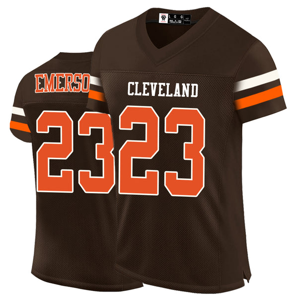 Kopkoc Cleveland Brown 23 E Football Stitched Jerseys