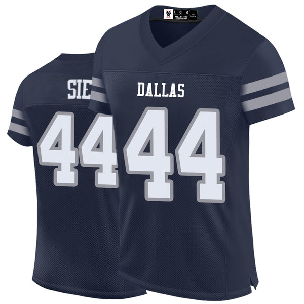 Kopkoc Dallas Navy 44 S Football Stitched Jerseys