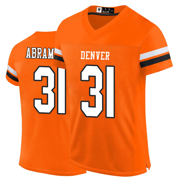 Kopkoc Denver Orange 31 A Football Stitched Jerseys