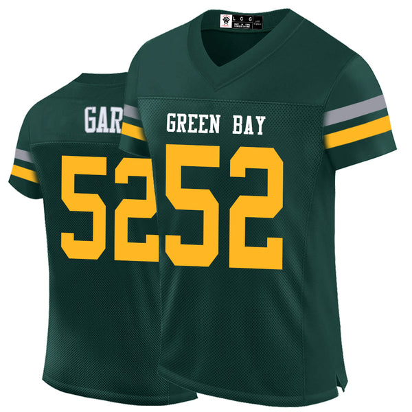 Kopkoc Green Bay Green 52 G Football Stitched Jerseys