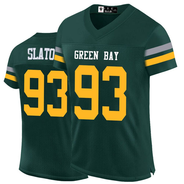 Kopkoc Green Bay Green 93 S Football Stitched Jerseys