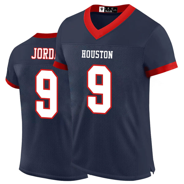 Kopkoc Houston 9 J Football Stitched Jerseys