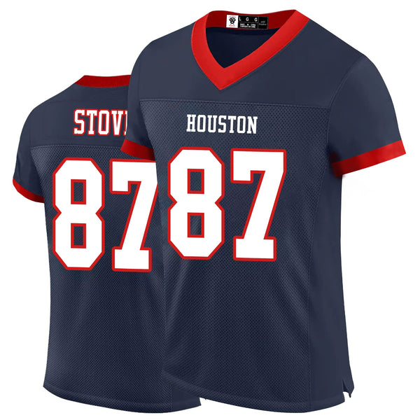 Kopkoc Houston 87 S Football Stitched Jerseys