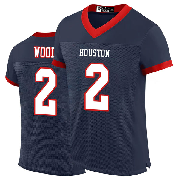 Kopkoc Houston 2 W Football Stitched Jerseys