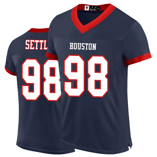 Kopkoc Houston 98 S Football Stitched Jerseys