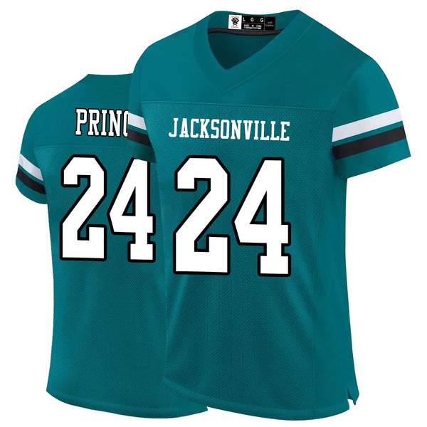 Kopkoc Jacksonville Green 24 P Football Stitched Jerseys