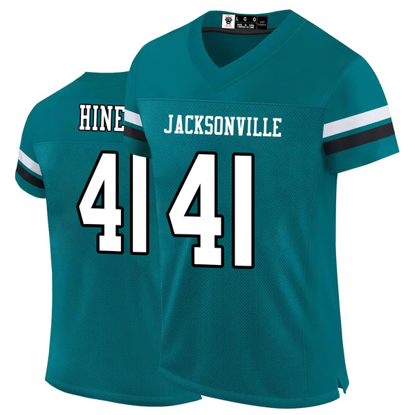 Kopkoc Jacksonville Green 41 H Football Stitched Jerseys