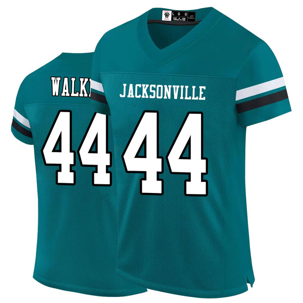 Kopkoc Jacksonville Green 44 W Football Stitched Jerseys