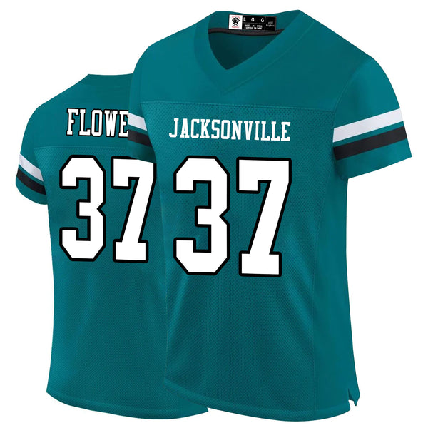 Kopkoc Jacksonville Green 37 F Football Stitched Jerseys