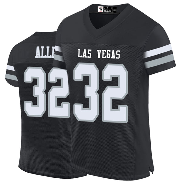 Kopkoc Las Vegas Black 32 A Football Stitched Jerseys