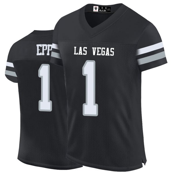 Kopkoc Las Vegas Black 1 E Football Stitched Jerseys