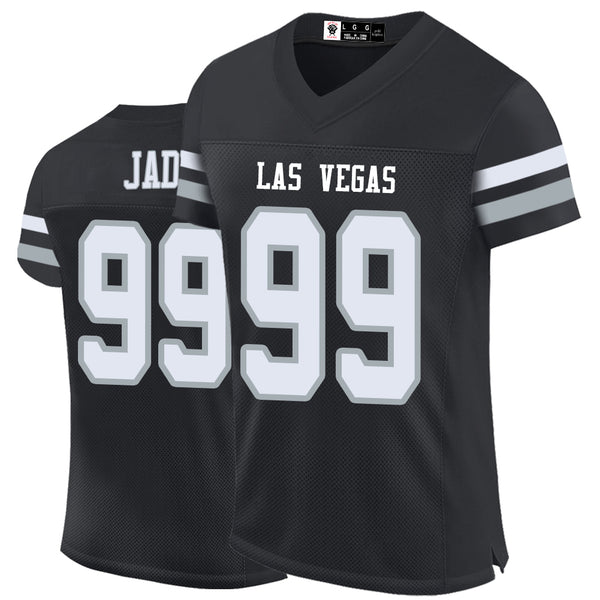 Kopkoc Las Vegas Black 99 J Football Stitched Jerseys