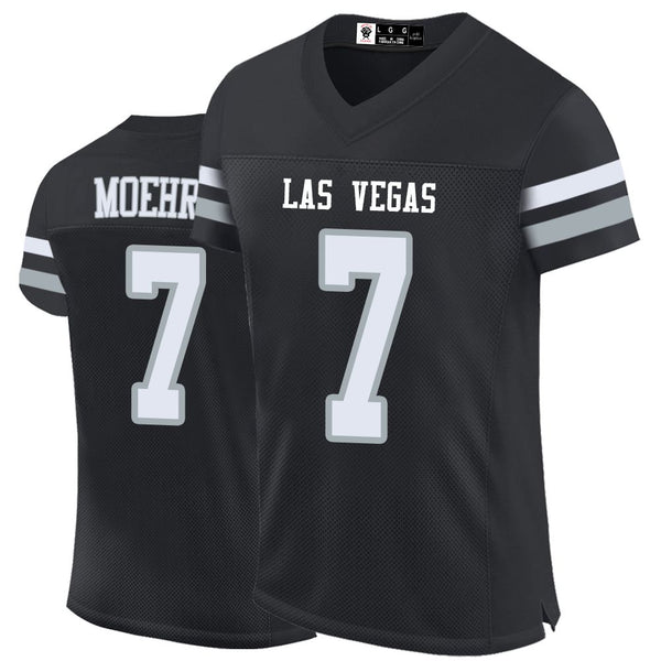 Kopkoc Las Vegas Black 7 M Football Stitched Jerseys