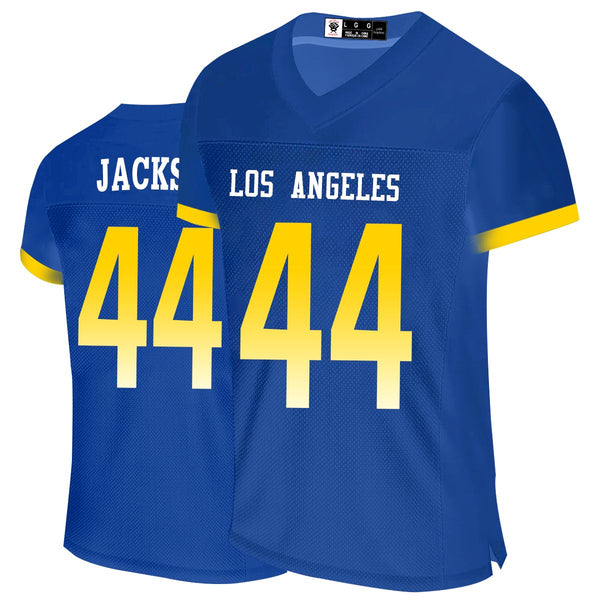 Kopkoc Los Angeles R Blue 44 J Football Stitched Jerseys