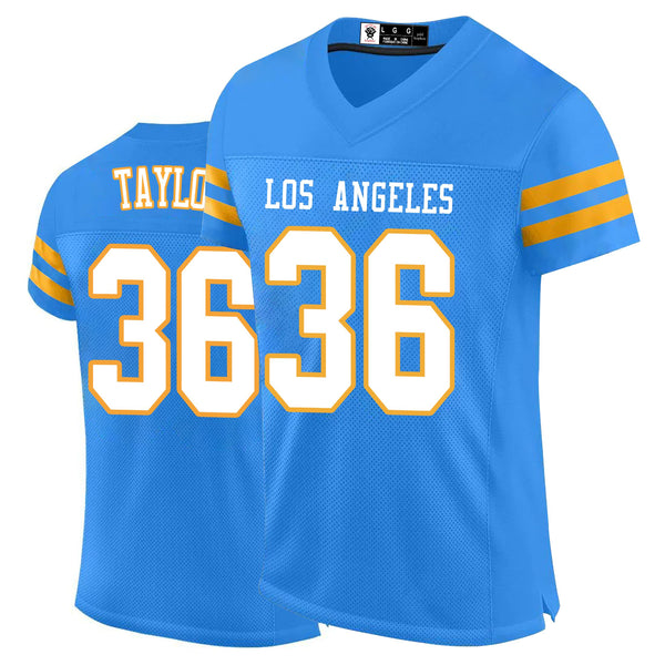 Kopkoc Los Angeles C Blue 36 T Football Stitched Jerseys