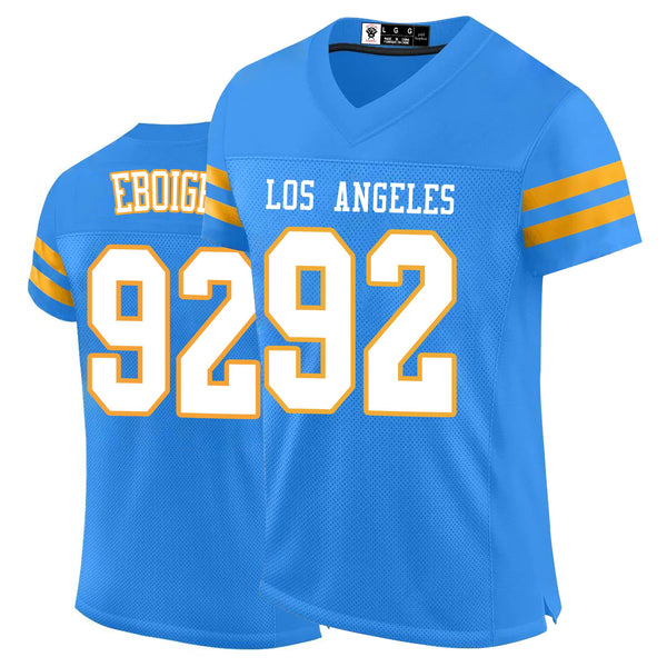 Kopkoc Los Angeles C Blue 92 E Football Stitched Jerseys