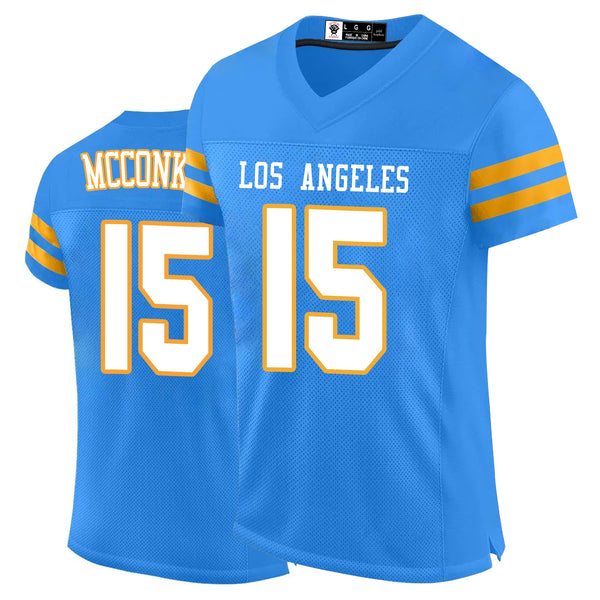 Kopkoc Los Angeles C Blue 15 M Football Stitched Jerseys