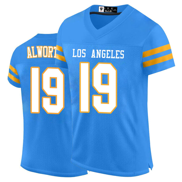 Kopkoc Los Angeles C Blue 19 A Football Stitched Jerseys