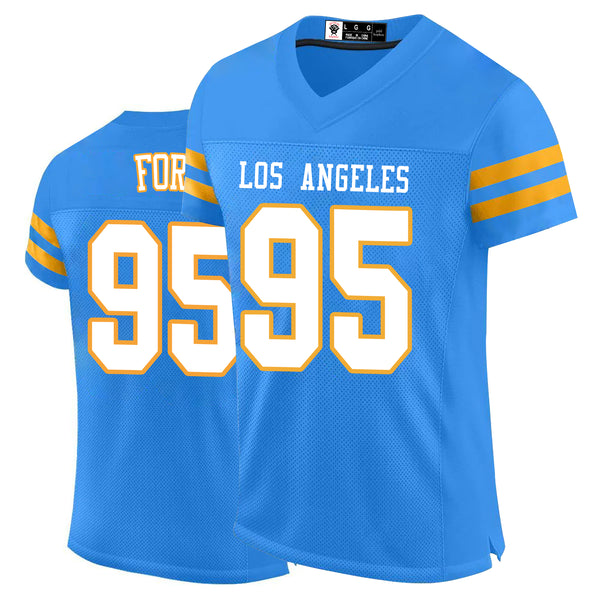 Kopkoc Los Angeles C Blue 95 F Football Stitched Jerseys