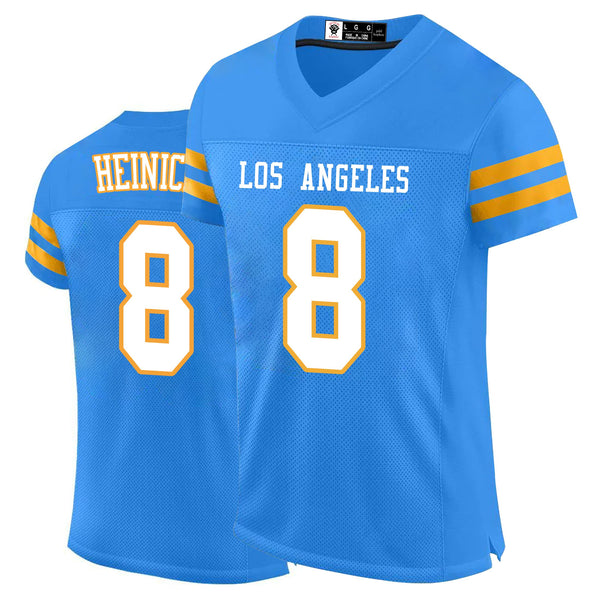 Kopkoc Los Angeles C Blue 8 H Football Stitched Jerseys