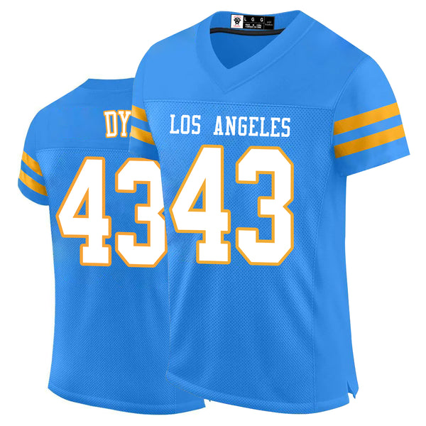 Kopkoc Los Angeles C Blue 43 D Football Stitched Jerseys