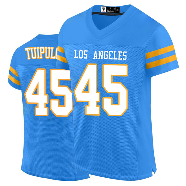 Kopkoc Los Angeles C Blue 45 T Football Stitched Jerseys