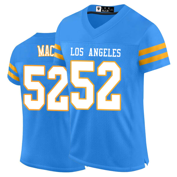 Kopkoc Los Angeles C Blue 52 M Football Stitched Jerseys