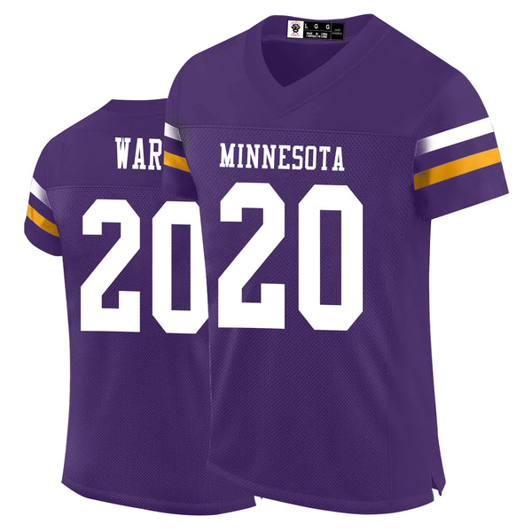 Kopkoc Minnesota Purple 20 W Football Stitched Jerseys