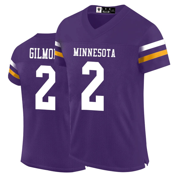 Kopkoc Minnesota Purple 2 G Football Stitched Jerseys