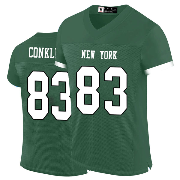 Kopkoc New York Green 83 C Football Stitched Jerseys