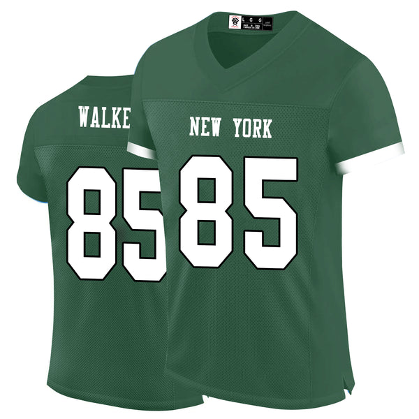 Kopkoc New York Green 85 W Football Stitched Jerseys